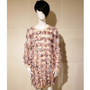 Akira Chunky Knit Multi Color Sweater Size L